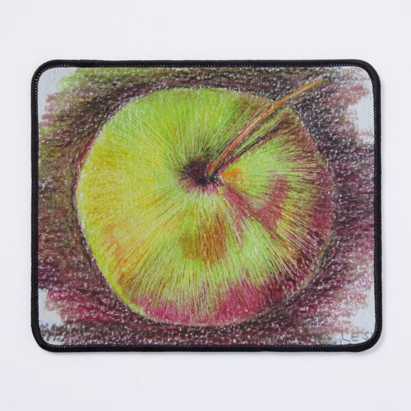 Item preview, Apple - Wax Crayon Painting designed and sold by lezvee.