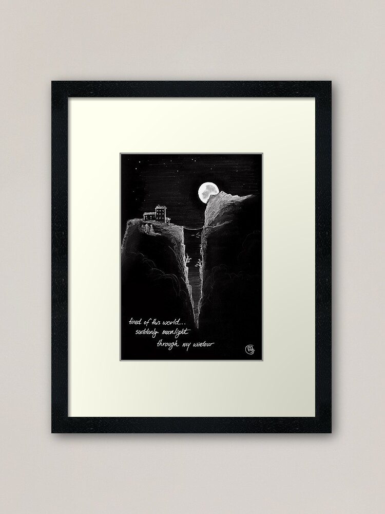 Alternate view of this world Framed Art Print