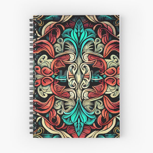 Item preview, Sketched Victorian Saturated Intense Modern Pattern Digital Painting designed and sold by CodeAndColors.