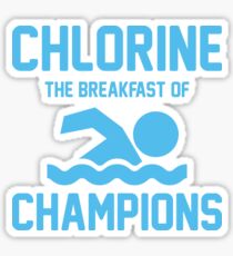 Chlorine for Breakfast Sticker
