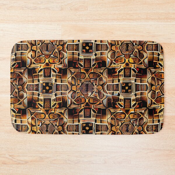 Item preview, Dense Square Artistic Transitional Pattern Digital Painting designed and sold by CodeAndColors.