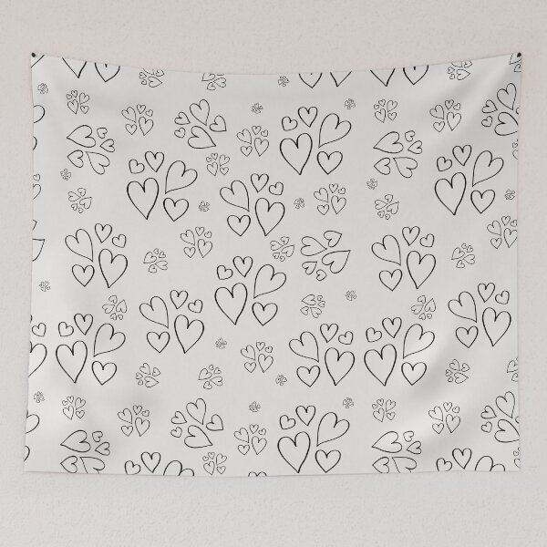 Item preview, Heart pattern soft pastels  designed and sold by Krissys-Art.