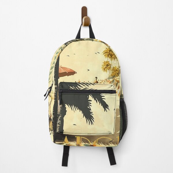 Item preview, Argentina Beach Vintage Travel Art Poster designed and sold by OldTravelArt.