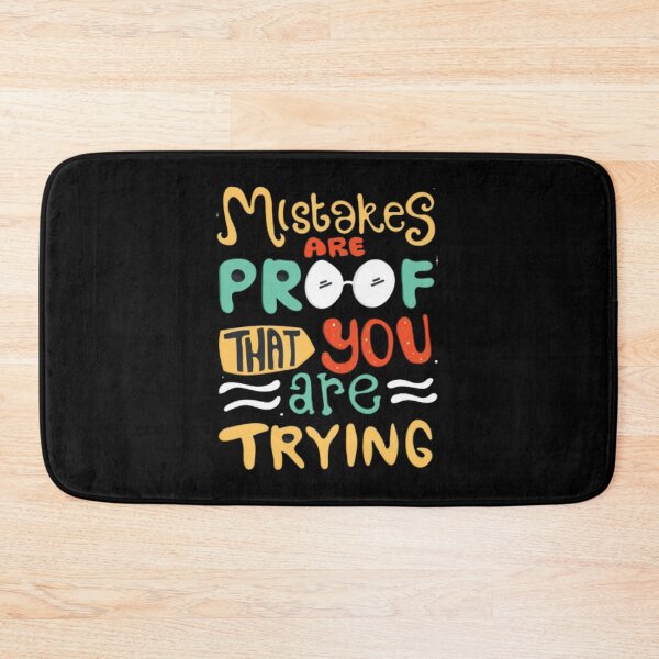 Item preview, mistakes are proof that you are trying designed and sold by Fes7akmaELalam.