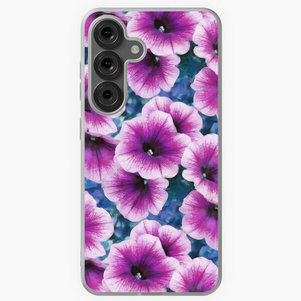 Vista previa del artículo con la obra «Flores de Petunia Rosada», diseñado y vendido por CatyArte.