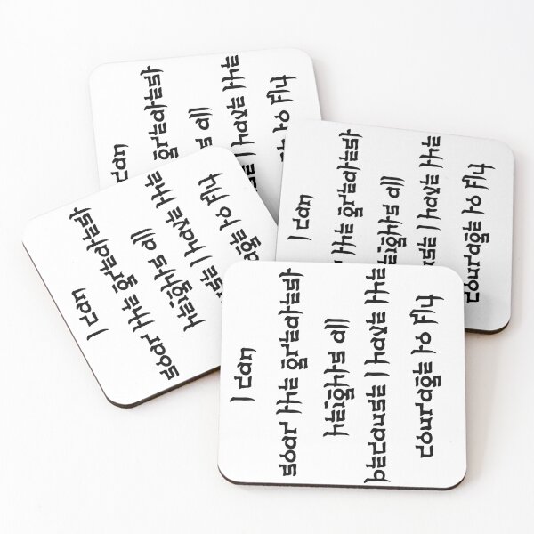 Item preview, Chinese letter style English quote designed and sold by Pride-Casuals.