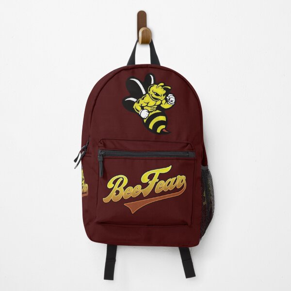 Item preview, Bee Fear Fighting Insect Funny Sports Logo designed and sold by CRHPOD20.