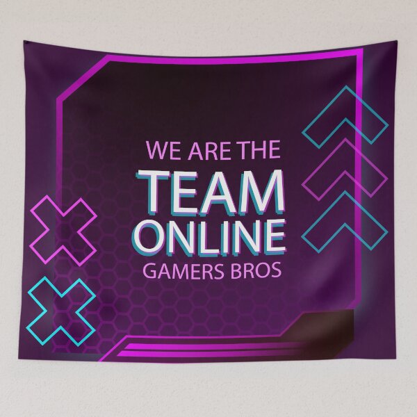 Item preview, Team online gamers bros designed and sold by professorguru.