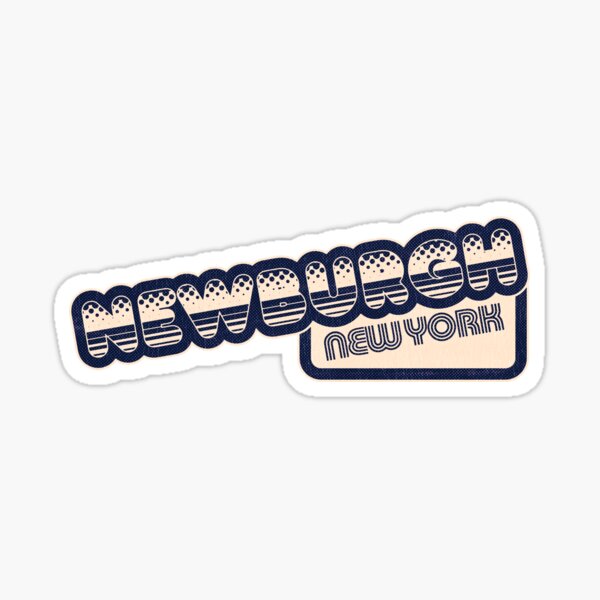 Item preview, Newburgh, NY | Retro Halftone designed and sold by retroready.
