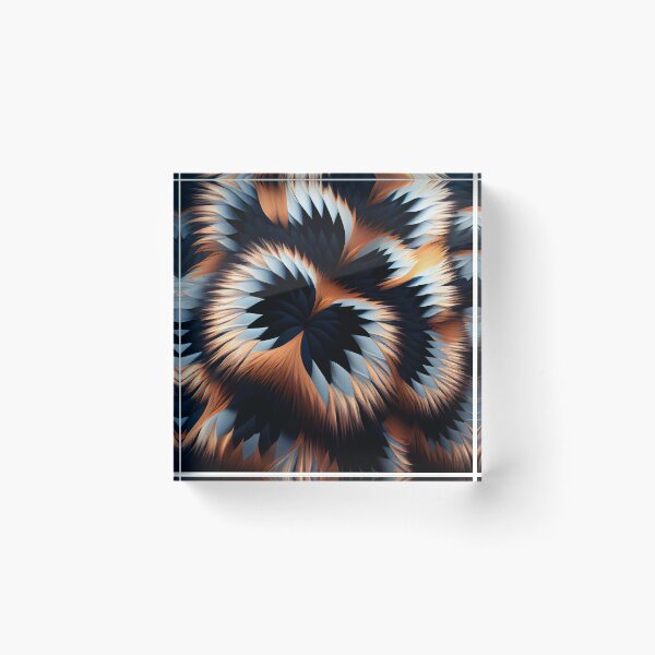 Artikelvorschau, Furry Modern Pattern Digital Painting entworfen und verkauft von CodeAndColors.