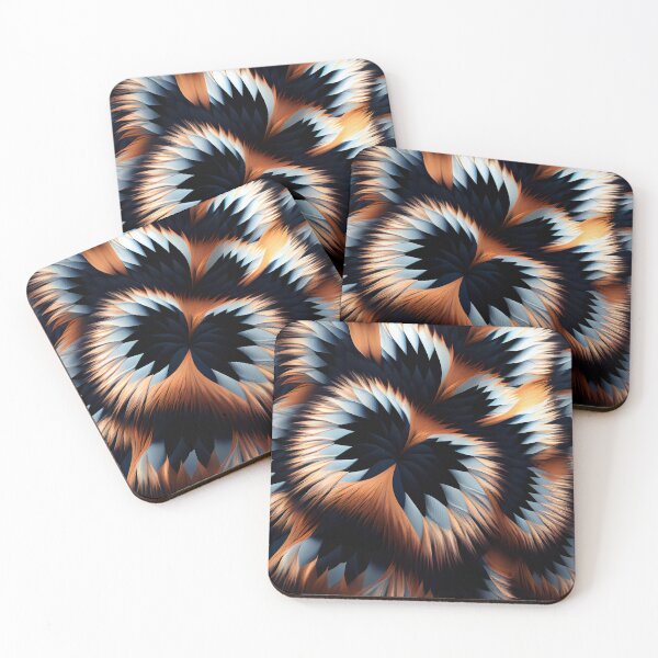Item preview, Furry Modern Pattern Digital Painting designed and sold by CodeAndColors.