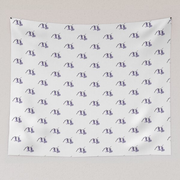 Item preview, Purple Bluebell Spring Wildflower designed and sold by TasiaZenzura.