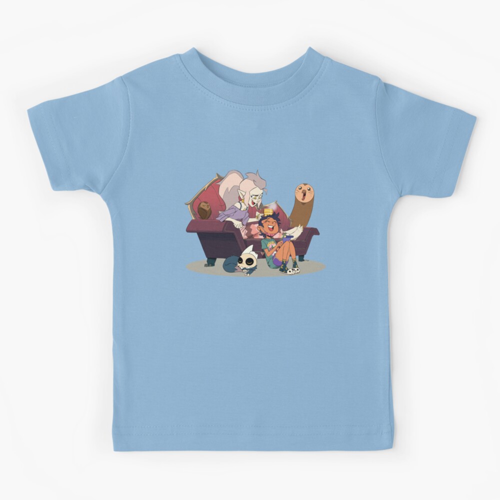 The Owl House Characters Kids T-Shirt by MasterBetaShop