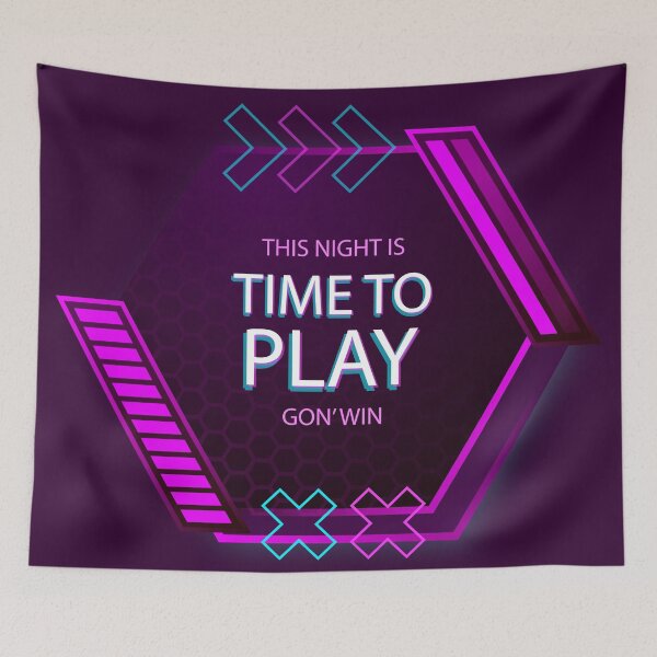 Item preview, Night is time to play designed and sold by professorguru.