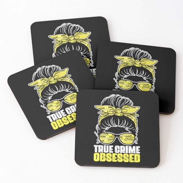 Item preview, Awesome Messy Bun True Crime Obsessed A True Crime Shows Fan designed and sold by Nessshirts.