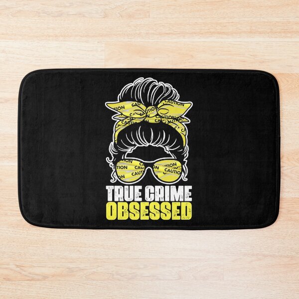 Item preview, Awesome Messy Bun True Crime Obsessed A True Crime Shows Fan designed and sold by Nessshirts.