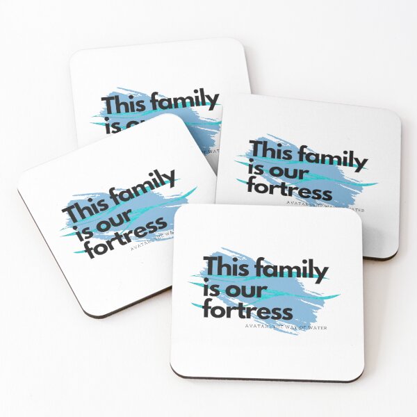 Item preview, This family is our fortress avatar quote fanArt designed and sold by Akali999.