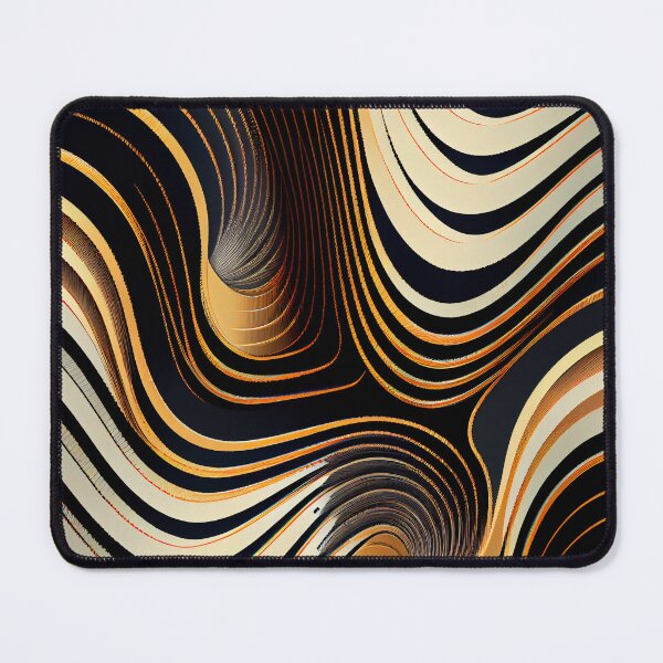 Item preview, Flowing Line Pattern Digital Painting designed and sold by CodeAndColors.