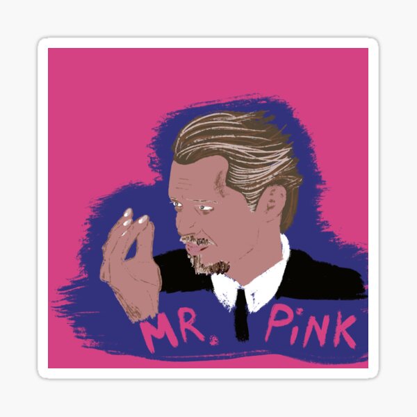 Mr Pink - Steve Buscemi - Sticker