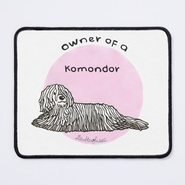 Item preview, Owner of a Komondor designed and sold by Miss-A-McQ-Art.