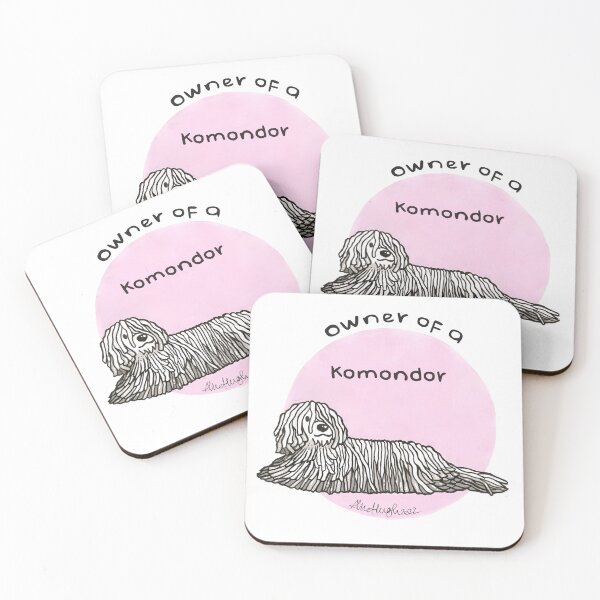 Item preview, Owner of a Komondor designed and sold by Miss-A-McQ-Art.