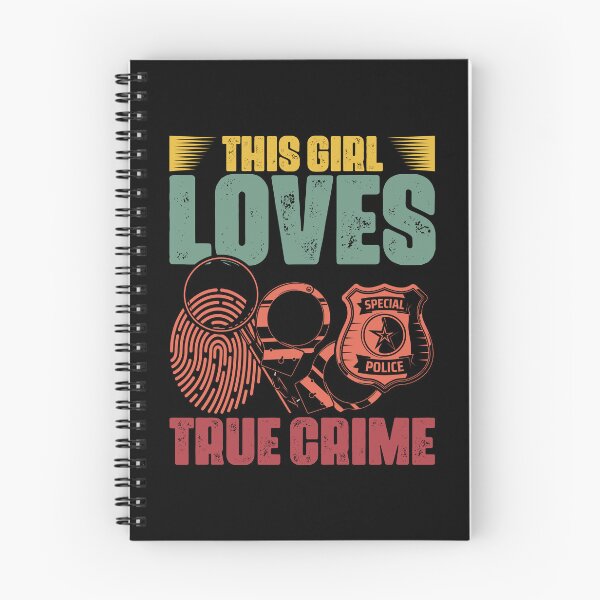 Item preview, Vintage This Girl Loves True Crime For A True Crime Show Fan designed and sold by Nessshirts.