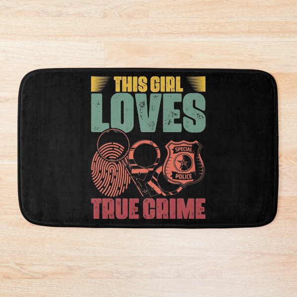 Item preview, Vintage This Girl Loves True Crime For A True Crime Show Fan designed and sold by Nessshirts.