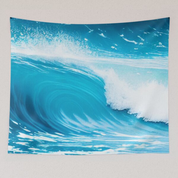 Item preview, Beautiful Blue Ocean Artwork: A Perfect Addition to Any Home. designed and sold by Bowbubble.