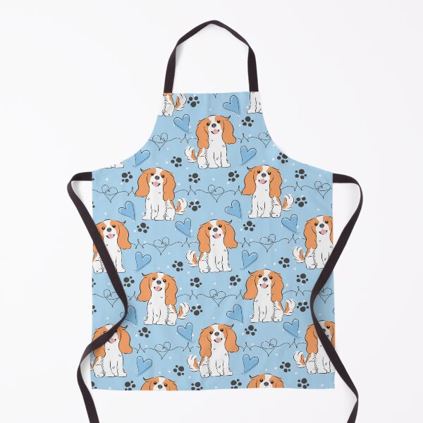 Item preview, Kawaii Blenheim Cavalier King Charles Spaniel - Blue designed and sold by Lulupainting.