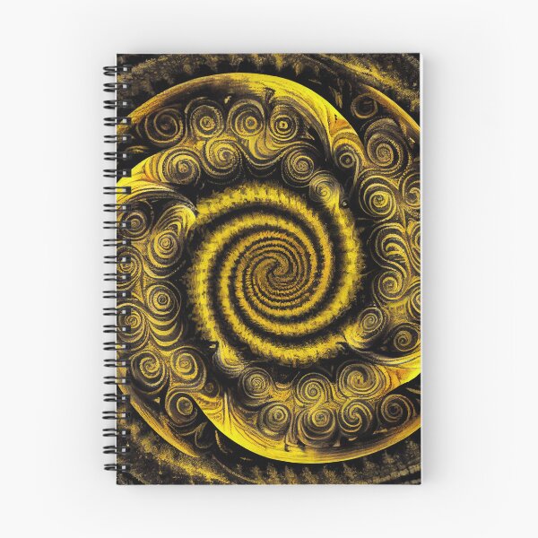 Aperçu de l'œuvre Swirling Circular Rough Crafty Transitional Pattern Digital Painting créée et vendue par CodeAndColors.