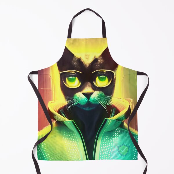 Item preview, Cyber Cat Sci Fi designed and sold by GeorgiosT.