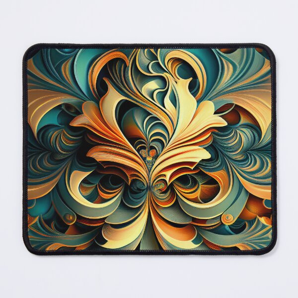 Item preview, Detailed Semi Abstract Brilliant Abstract Divine M Digital Painting designed and sold by CodeAndColors.
