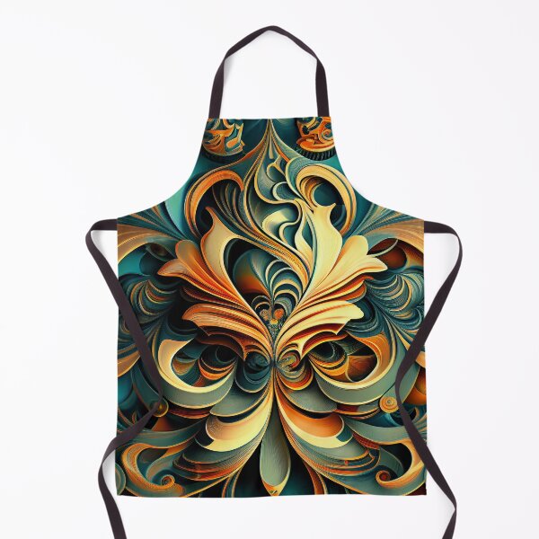 Item preview, Detailed Semi Abstract Brilliant Abstract Divine M Digital Painting designed and sold by CodeAndColors.