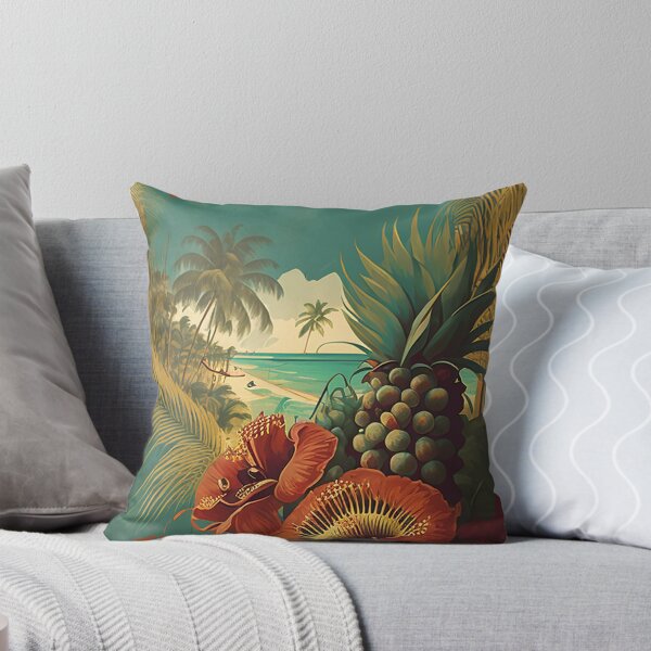 Item preview, Dominica Vintage Travel Art Poster designed and sold by OldTravelArt.