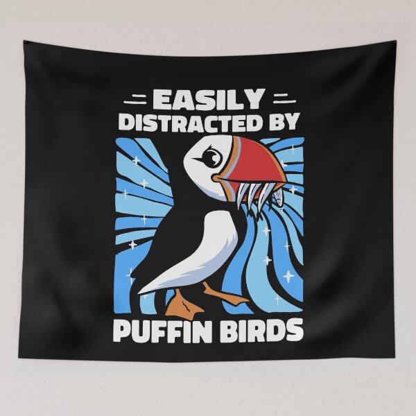 Item preview, Cute Puffin Seabird Cartoon designed and sold by MrEddie10.