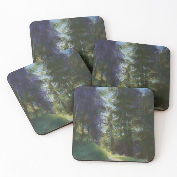 Item preview, Forestpath digitalpainting in the Black Forest, Germany designed and sold by EmeraldeaArt.