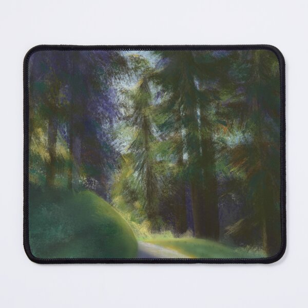 Item preview, Forestpath digitalpainting in the Black Forest, Germany designed and sold by EmeraldeaArt.