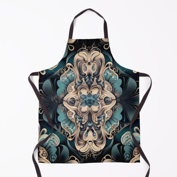 Item preview, Mystical Muted Eclectic Pattern Digital Painting designed and sold by CodeAndColors.