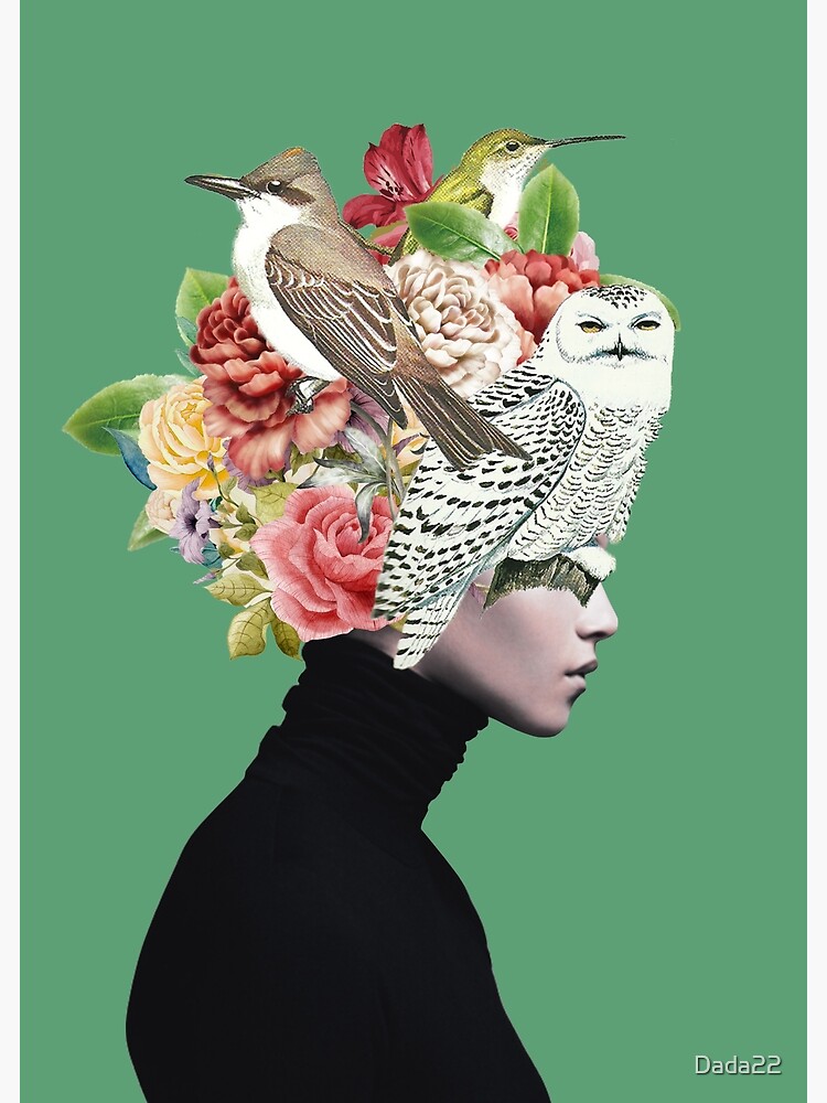 Lady with Birds(portrait) 2 by Dada22