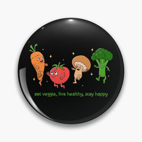 Item preview, Eat Veggie Live Healthy Stay Happy designed and sold by Kimprut.
