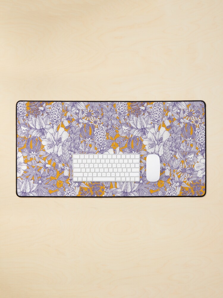 Thumbnail 1 of 5, Mouse Pad, poisonous plants aplenty grape marigold designed and sold by scrummy.