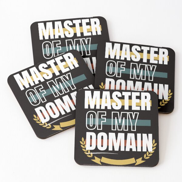 Item preview, Master of my domain designed and sold by Ayoubtkd.