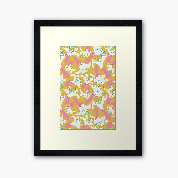 Aperçu de l'œuvre   Résumé Moonflower jaune bg créée et vendue par Claudia S. Design.