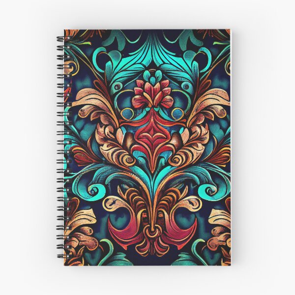 Item preview, Sketched Victorian Saturated Intense Modern Pattern Digital Painting designed and sold by CodeAndColors.