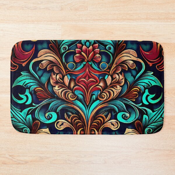 Item preview, Sketched Victorian Saturated Intense Modern Pattern Digital Painting designed and sold by CodeAndColors.