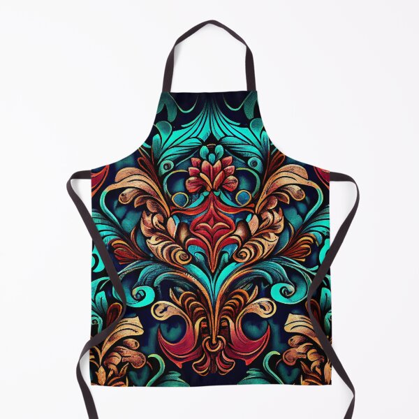 Item preview, Sketched Victorian Saturated Intense Modern Pattern Digital Painting designed and sold by CodeAndColors.