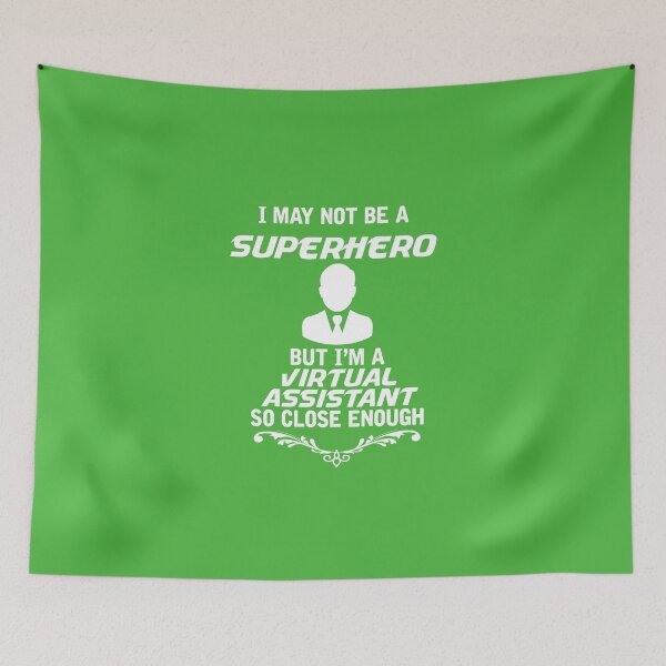 Item preview, Not Superhero But Virtual Assistant designed and sold by AlwaysAwesome.