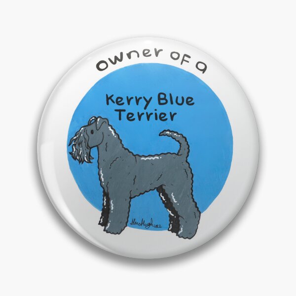 Item preview, Owner of a Kerry Blue Terrier designed and sold by Miss-A-McQ-Art.