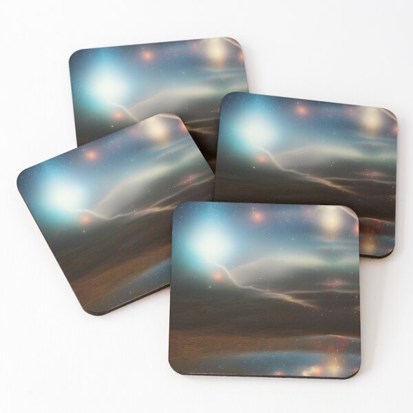 Item preview, Galactic Reflection Abstract Art  designed and sold by Sheeshai23.