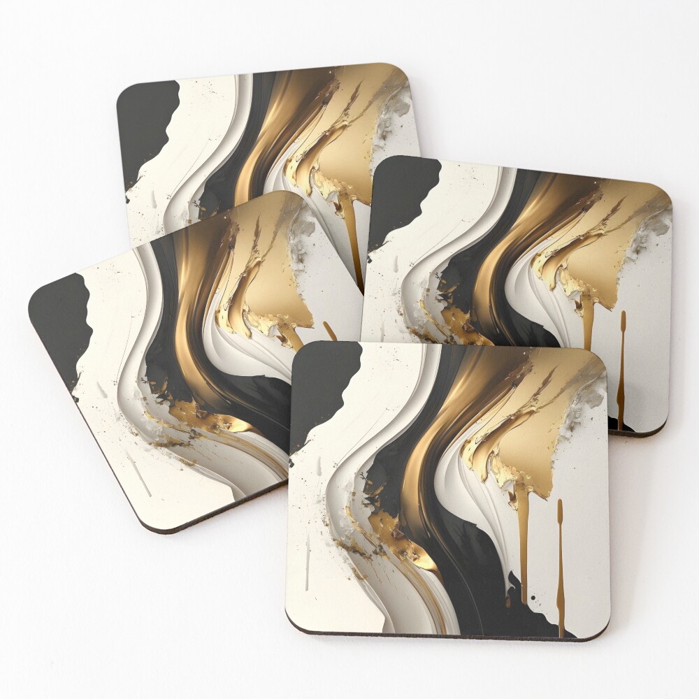Item preview, Coasters (Set of 4) designed and sold by RiluAI.